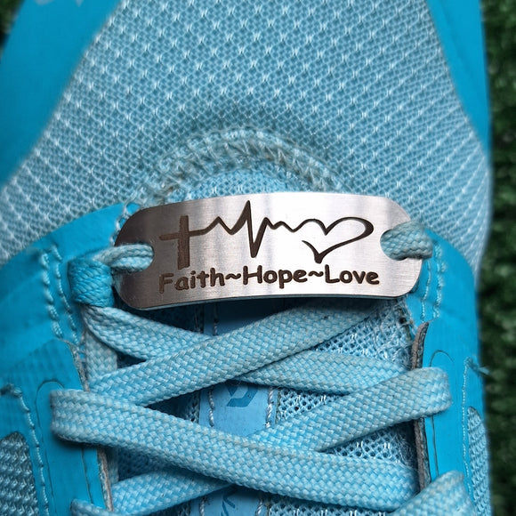 Faith Hope Love - Shoe Tag