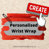 Personalised Wrist Wrap